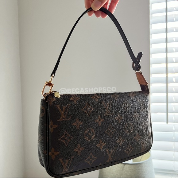 Single Buckle Genuine Vachetta Wristlet Strap Replacement/ Add-on 15” Long - Picture 6 of 7